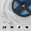 Tira luces LED USB 640 LED color azul hielo flexible