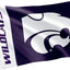 Bandera K-State 3x5ft 100% poliéster interiores y exteriores