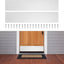 2 Pzas Placas Umbral 8x30" Aluminio Puerta Interior Exterior
