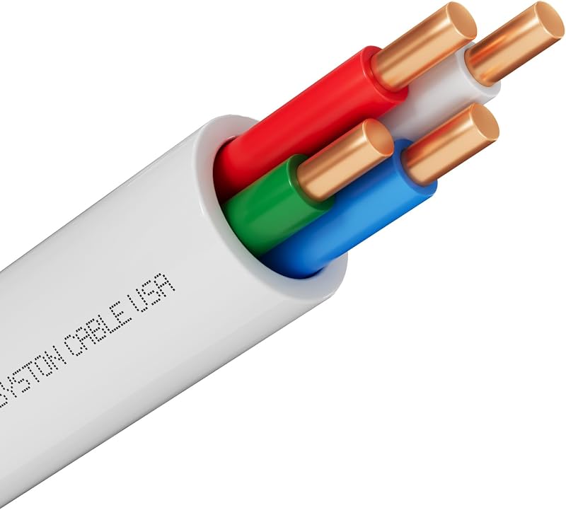 Cable control calefacción HVAC 18/4 CL3R 100% cobre sólido