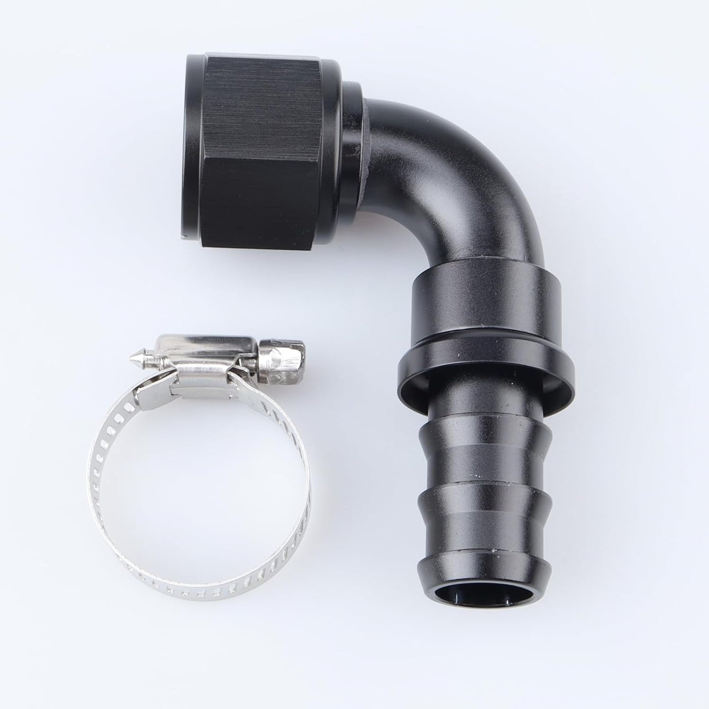 Hembra 90 grados 3/4 pulg color negro