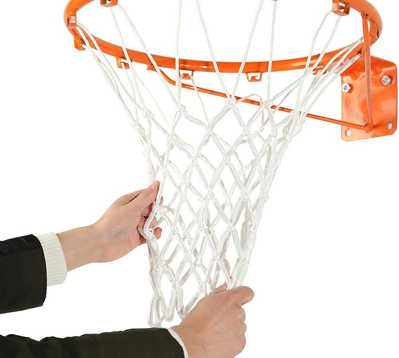 Red baloncesto resistente para exteriores 12 bucles