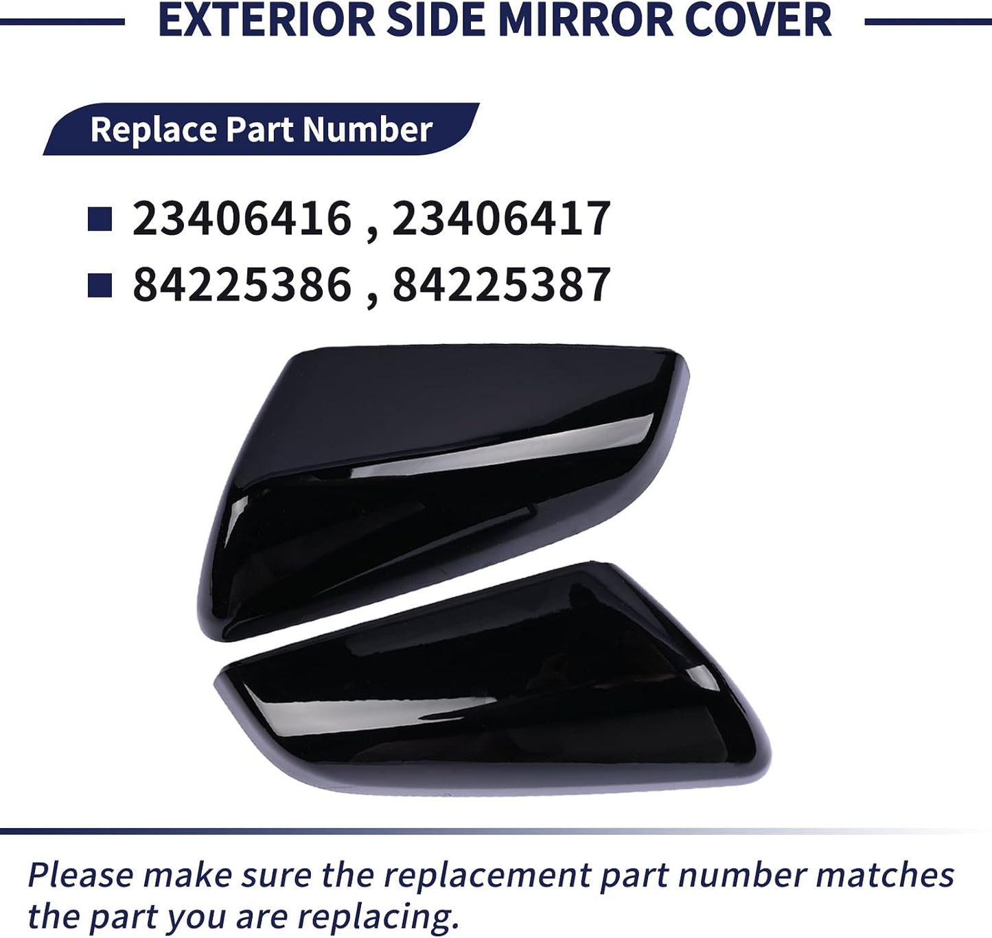 Cubierta espejo conductor y pasajero comp Chevrolet Equinox