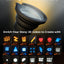 Linterna LED RGB 7500mAh con filtros 4 colores