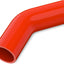 Acoplador codo 45 grados silicona 4 capas 2.25pulg