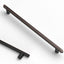 10 Tiradores Gabinete Cocina 10pulg Color Bronce Aceitado