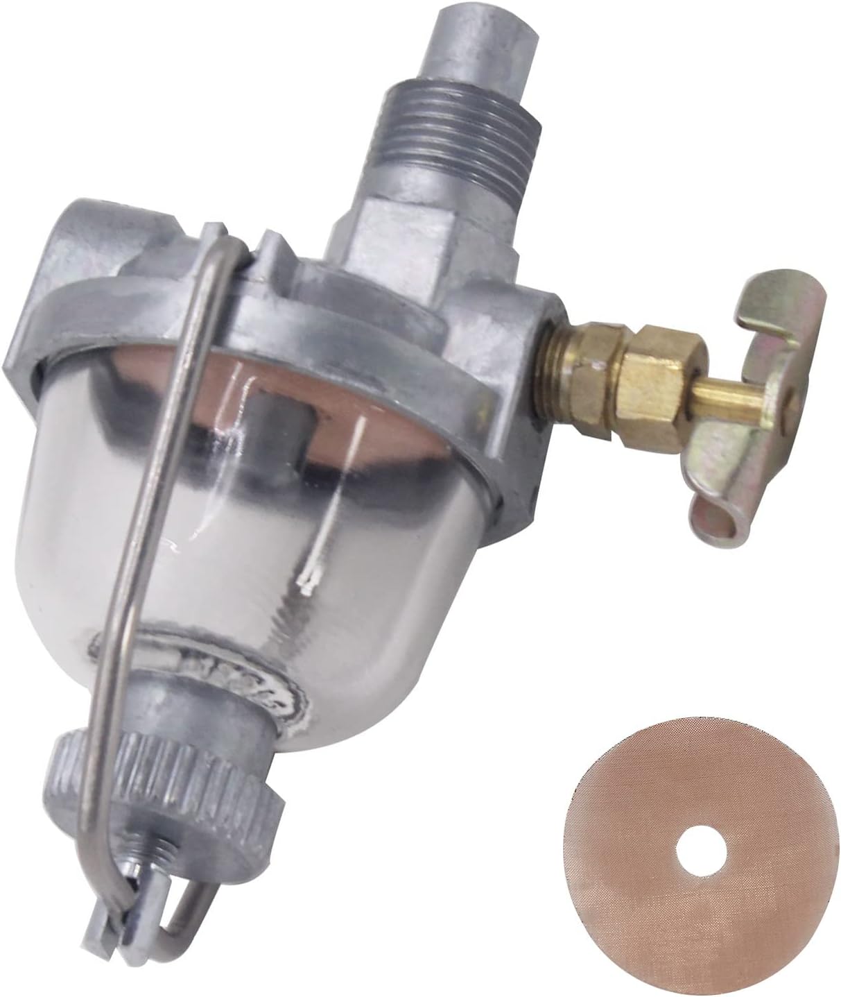 Conjunto cuenco sedimentos vidrio John Deere Farmall IH