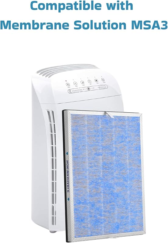 4 Filtros HEPA H13 comp Membrane Solutions MSA3