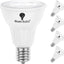 4 Pzas Bombilla LED R14 6W Base E17 Blanco Frío 5000K