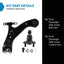 Brazo control inferior derecho comp Toyota RAV4 19-23
