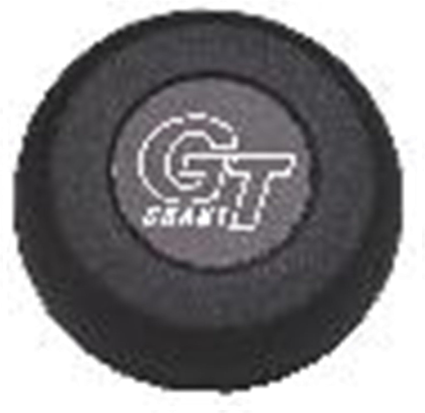 Botón cuerno negro 5897 logotipo GT