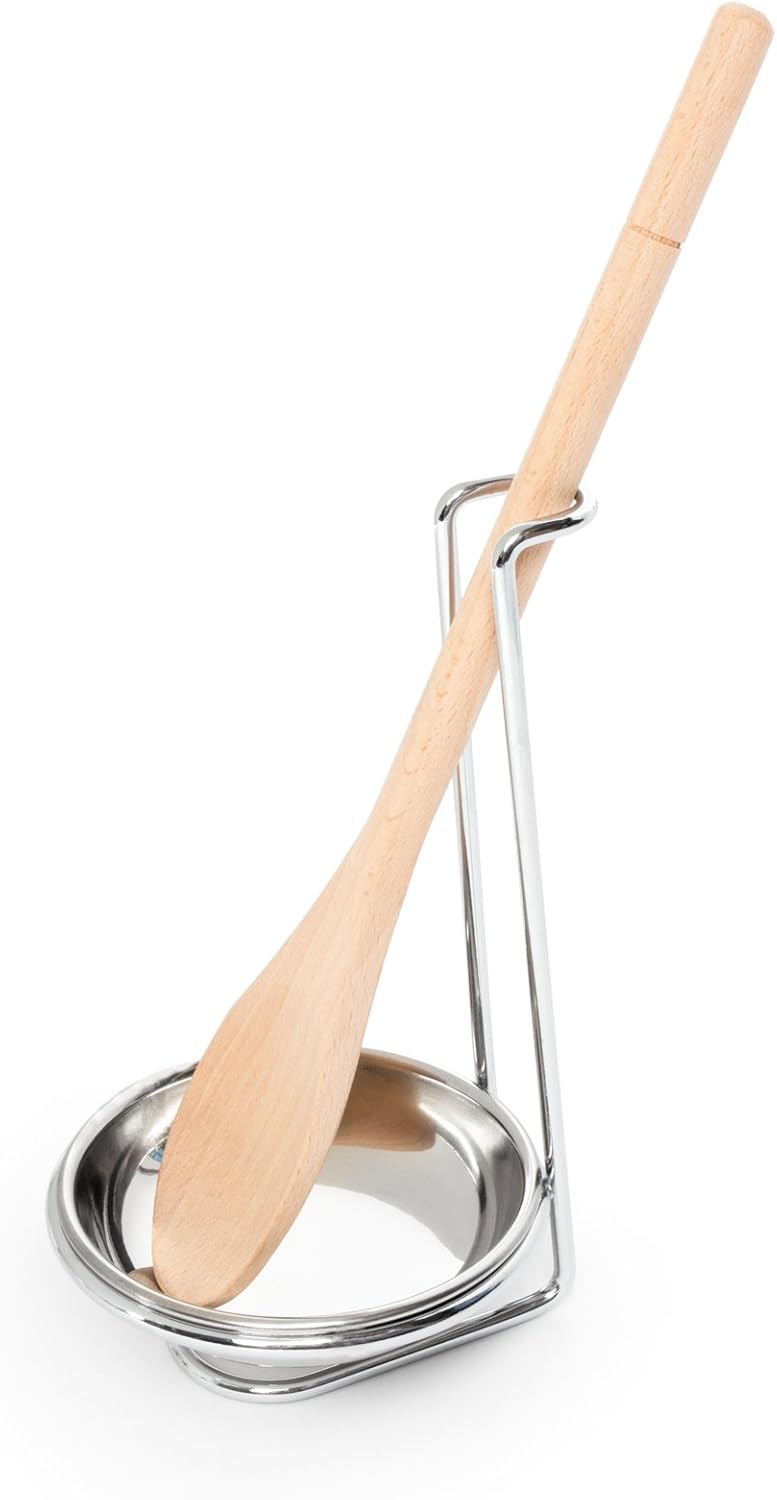 Soporte vertical cucharas acero inox 4.75x7.5pulg