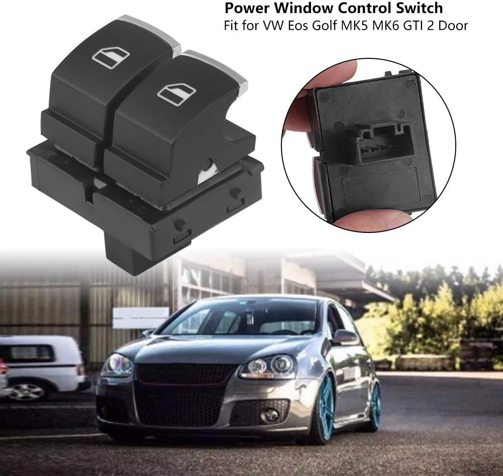 Interruptor control ventana eléctrica Eos Golf MK5 MK6