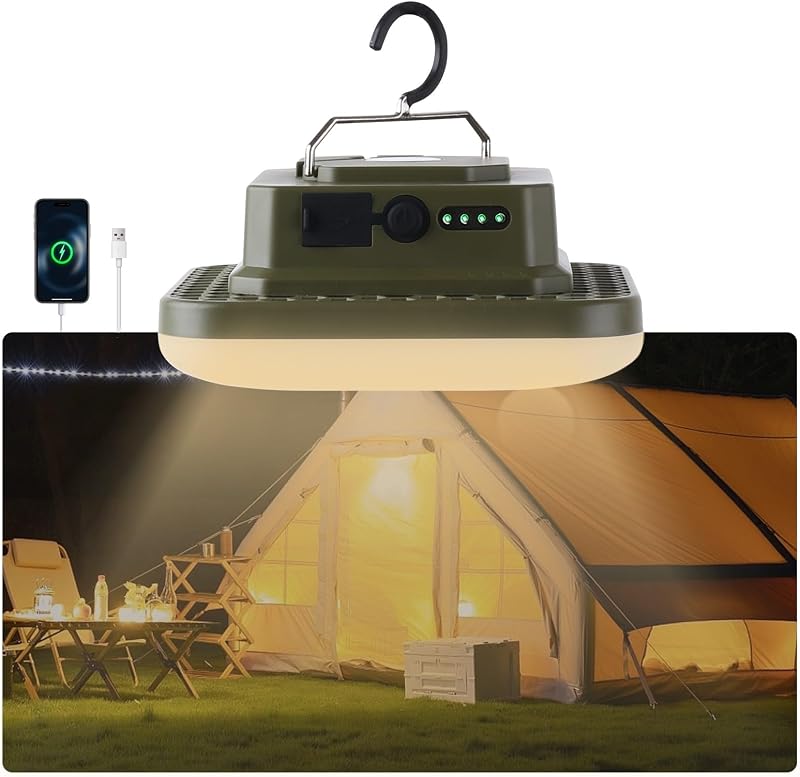 Luces LED recargables colgantes impermeables