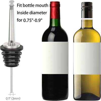 Set 2 Picas Vertedor Acero Inox para Botellas Coctelería