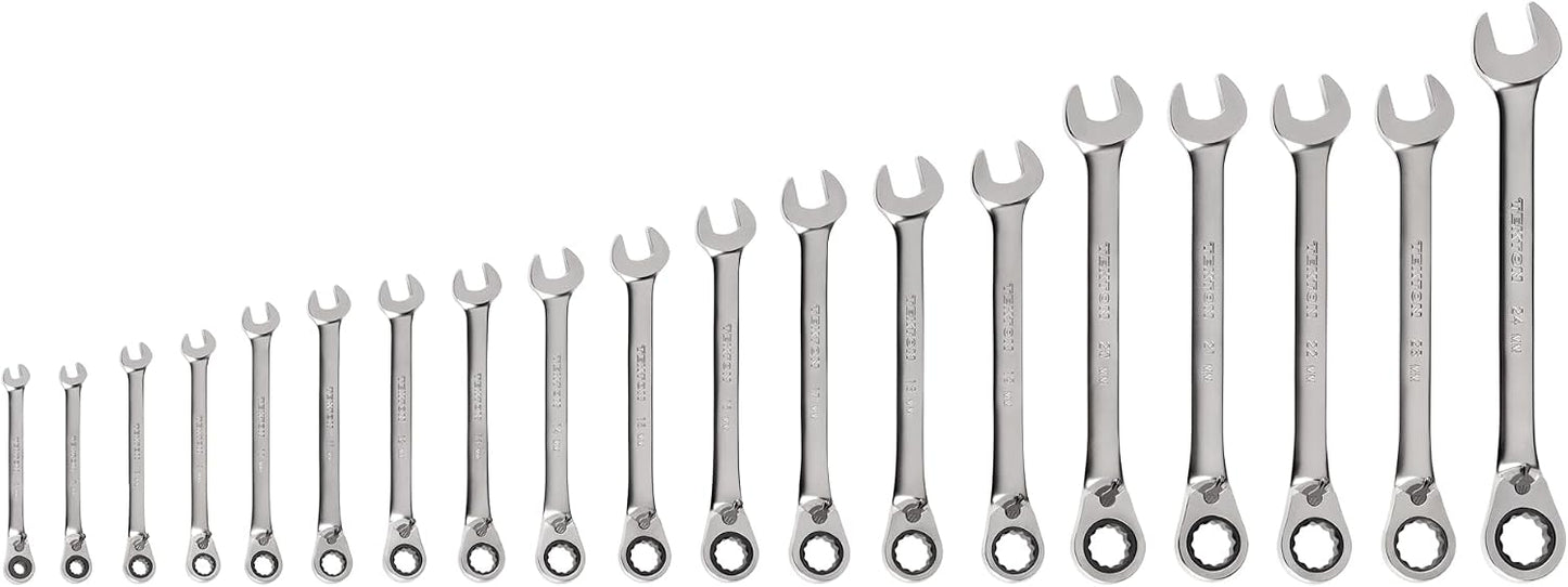 Set 19 Pzas Llaves Trinquete Reversible 6-24mm