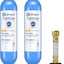 Filtro agua RV reduce cloro sedimentos azul 2 Pzas