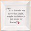 Plato cerámica regalo para ella true friends