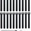 50 Bridas 4pulg para Cables Negro Reutilizables Ajustables
