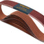 Bandas lijado 2x72pulg grano 60 aluminio paquete 10