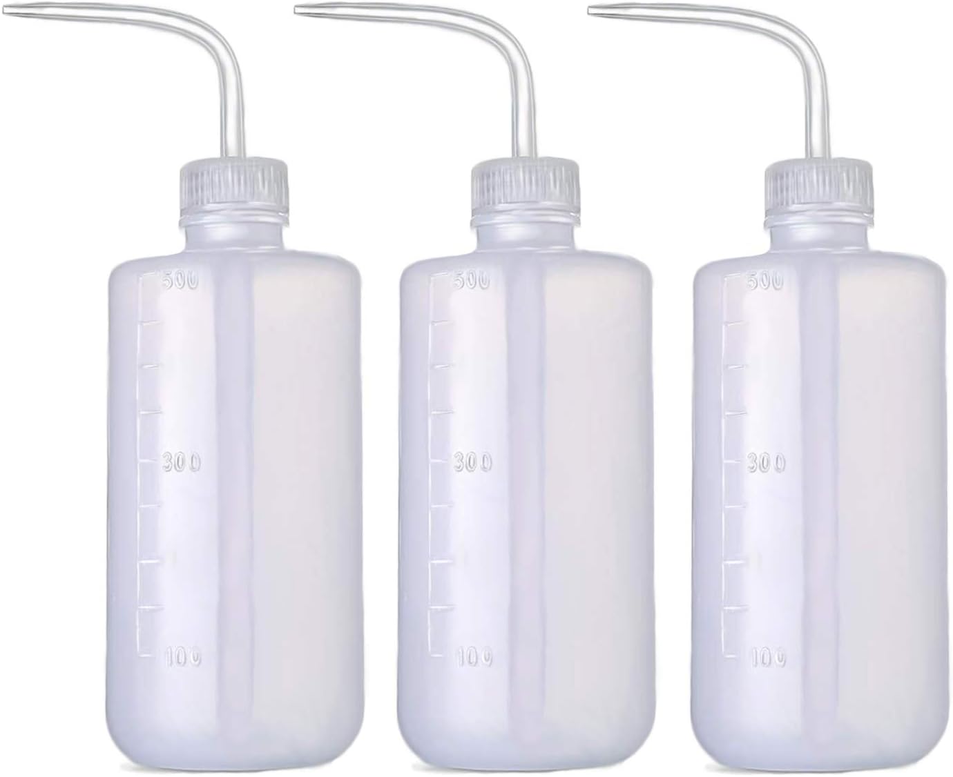 Botella riego 16.9oz plástico para plantas y laboratorio 3uds