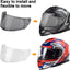 Visor casco motocicleta comp LS2 FF-HJC HJC Transparente