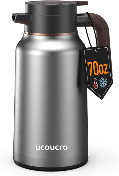 Jarra térmica acero inox 70oz para café té agua