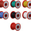 Kit alambre silicona 18 colores 100pies 18awg flexible