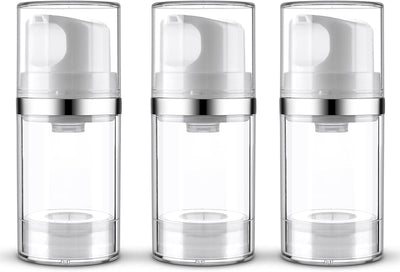 Dispensador bomba sin aire 1.7oz 3 pzas