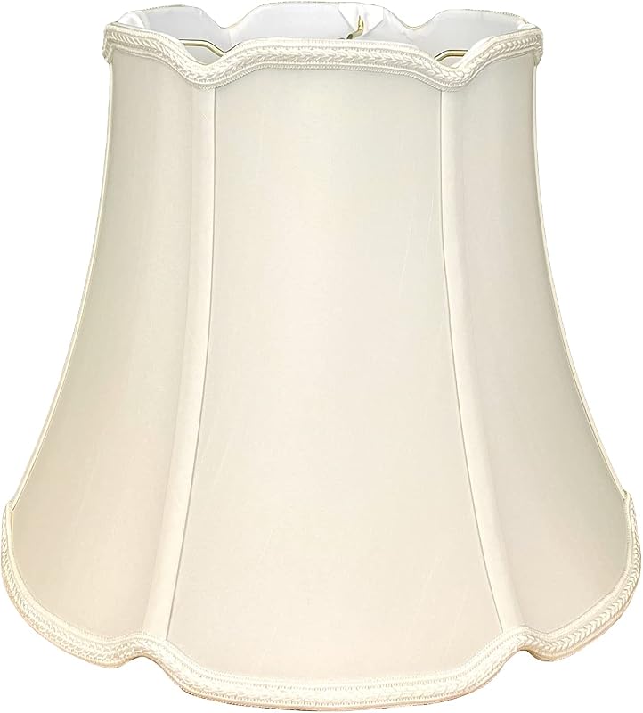 Pantalla lámpara diseño V blanco 10x16x14pulg