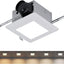Extractor baño con luz LED 100 CFM silencioso ventilador