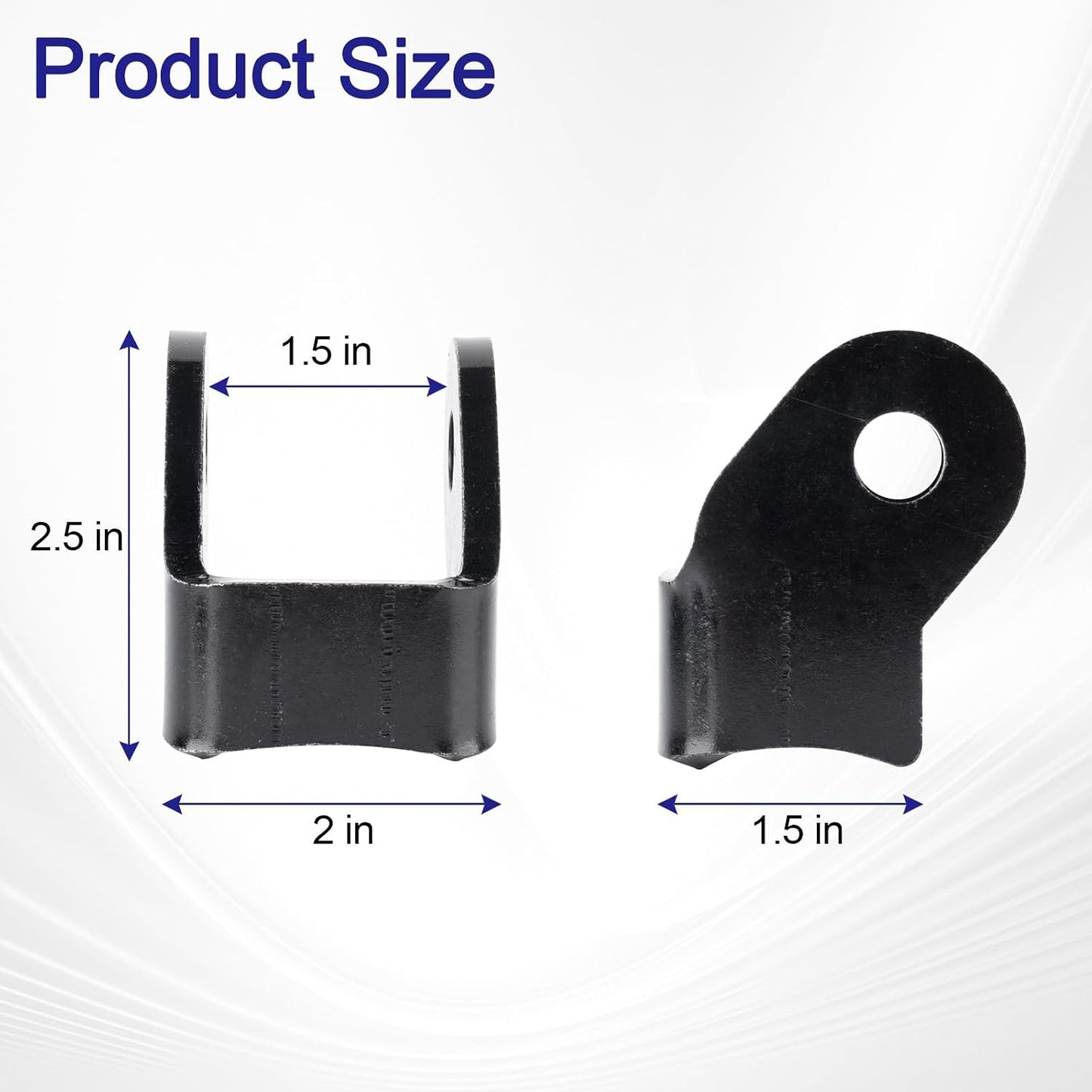 Soporte soldadura choque remolque todoterreno resistente