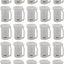 Enchufes C7 blancos para luces navidad comp 25 pzas