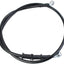 Manguera aceite 1/8" 90 grados acero inox 500mm