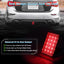 Luz antiniebla trasera 15 LED coche estroboscópico