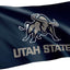 Bandera Aggies USU 3x5ft tela poliéster duradera