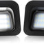 Luces LED matrícula Dodge Ram 2018 6000K blanco 2 Pzas