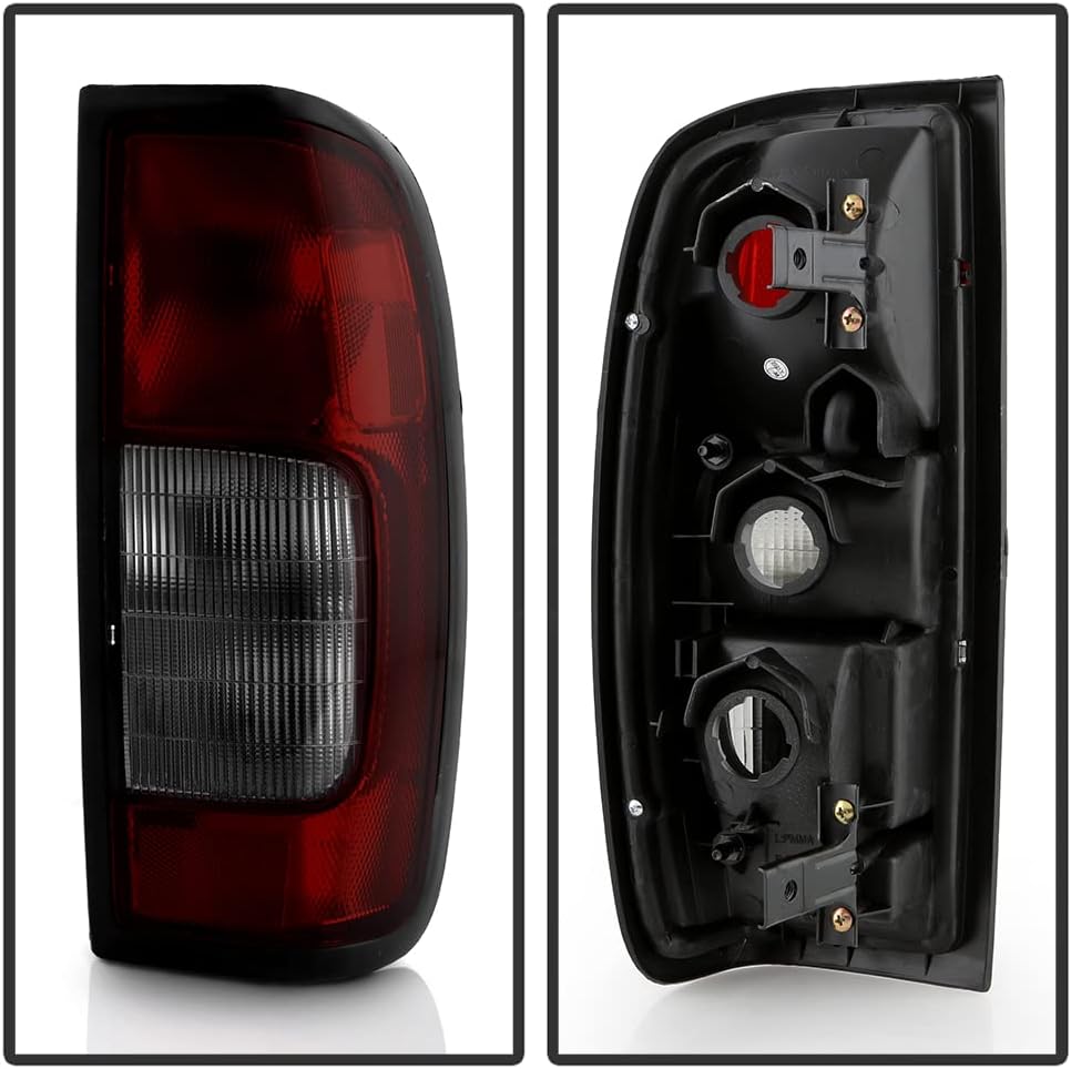 Luces traseras Nissan Frontier 98-04 negras izq/der