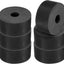 Espaciador goma neopreno 6 pzas 1.6pulg diam ext 0.39pulg diam int