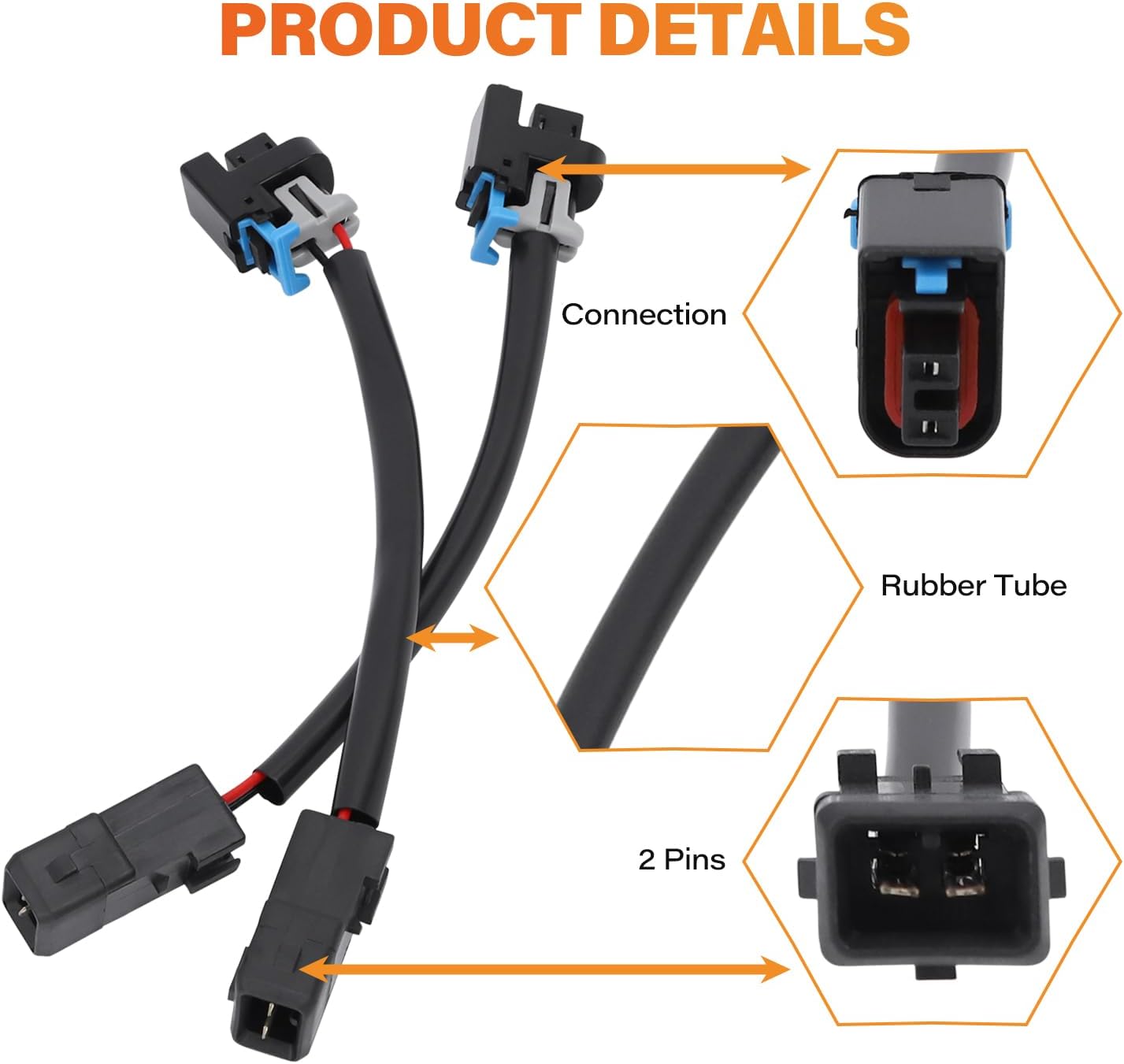 Pack 8 Arnés Inyector Comp LS1 LS6 LT1 EV1 LQ4 LQ9