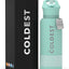 Botella térmica acero inox con pajilla color verde 960ml