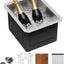 Fregadero barra 12x15" acero inox