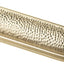 6 Pzas Tiradores Bronce Champán 5" Textura Martillada Cajón