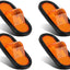 4 Luces Marcador Ámbar 6" 24 LED Camión Semirremolque