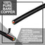 Alambre riego subterráneo 100pies cubierta PVC UV resistente
