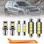 Kit 15 Bombillas LED Grand Cherokee WK 6000K Interior
