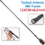 Antena dual VHF/UHF 144/430 MHz alta ganancia