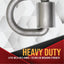 Anillos D forjados 3/4" 26500lb pack 4