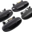 Manijas puerta Chevrolet Aveo 04-11 negro mate