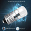 Bombilla LED 10-30V luz blanca paquete 2